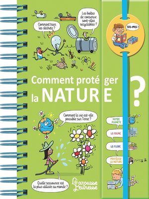cover image of Dis-moi ! Comment protéger la nature ?